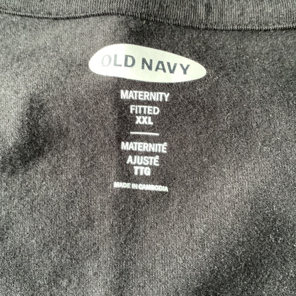 NWOT Old Navy Maternity Fitted Dress XXL Black - Picture 2 of 7